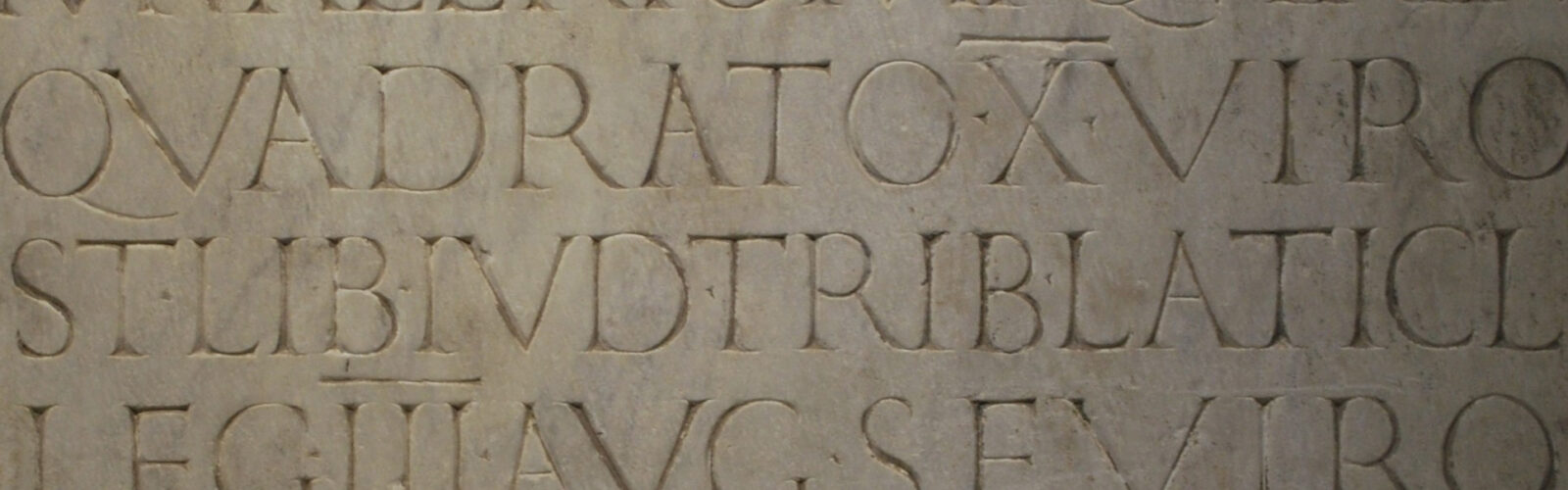 Header Latin Epigraphy