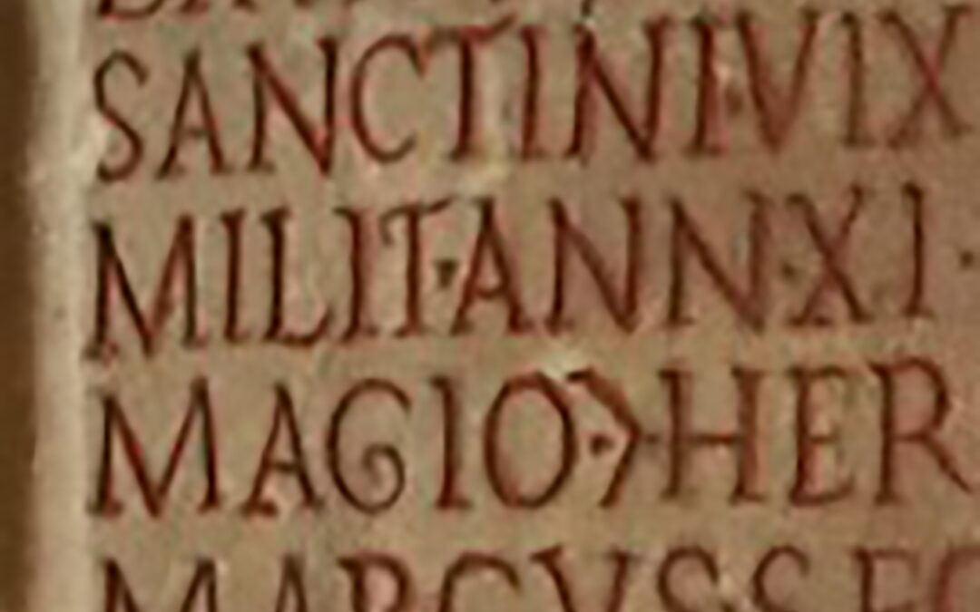 Course: Latin Epigraphy on location