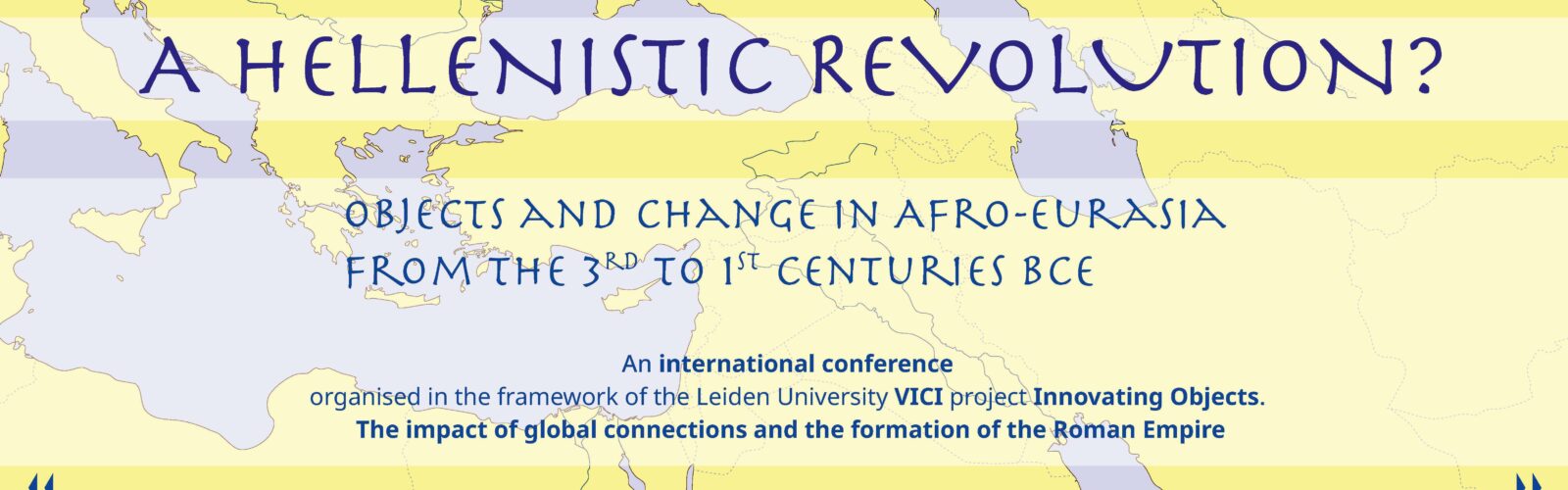 Conference A Hellenistic Revolution Banner