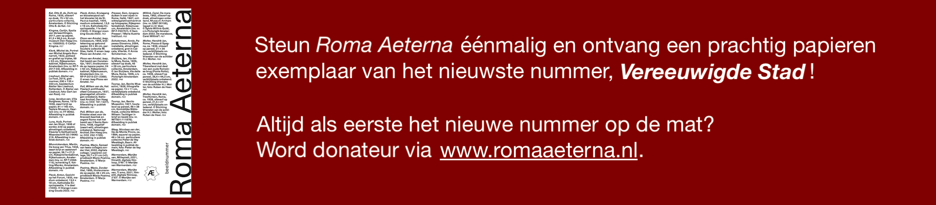 Banner 10.ii Vereeuwigde Stad