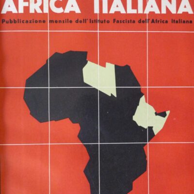 Tegel Krd Biasillo Copertina, Africa Italiana, Novembre 1938. Fonte Bncr