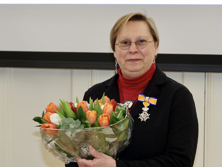 Janet Mente appointed Knight of the Order of Orange-Nassau