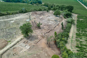 Afb. 3 De Romeinse Villa Aan De Rand Van Het Antieke Satricum